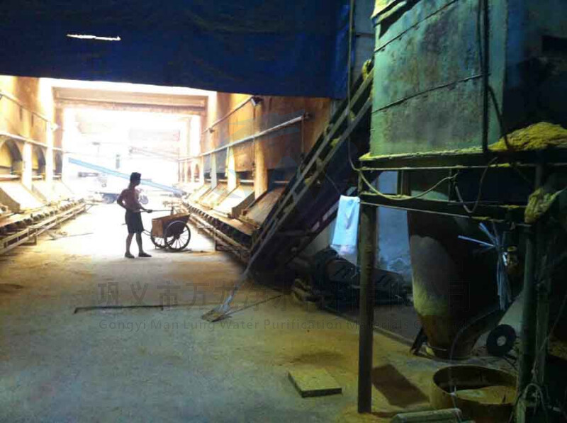 聚合氯化鋁生產(chǎn)現(xiàn)場(chǎng)